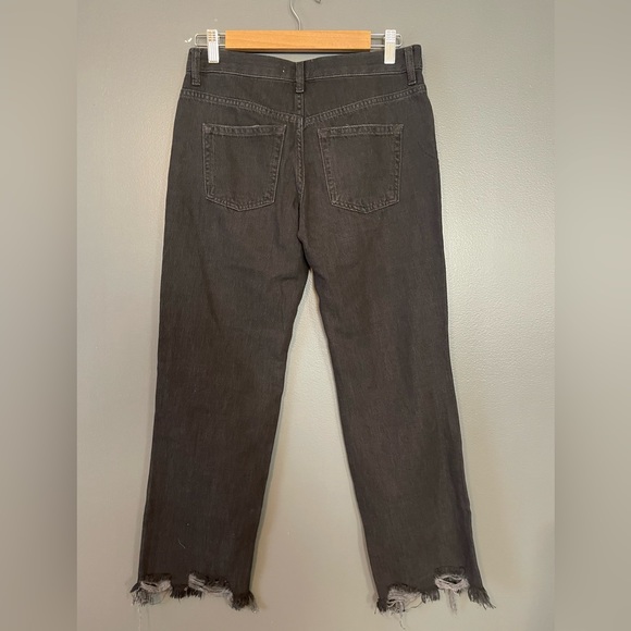 FP We The Free Black Distressed Jeans size‎ 25 - Picture 5 of 9